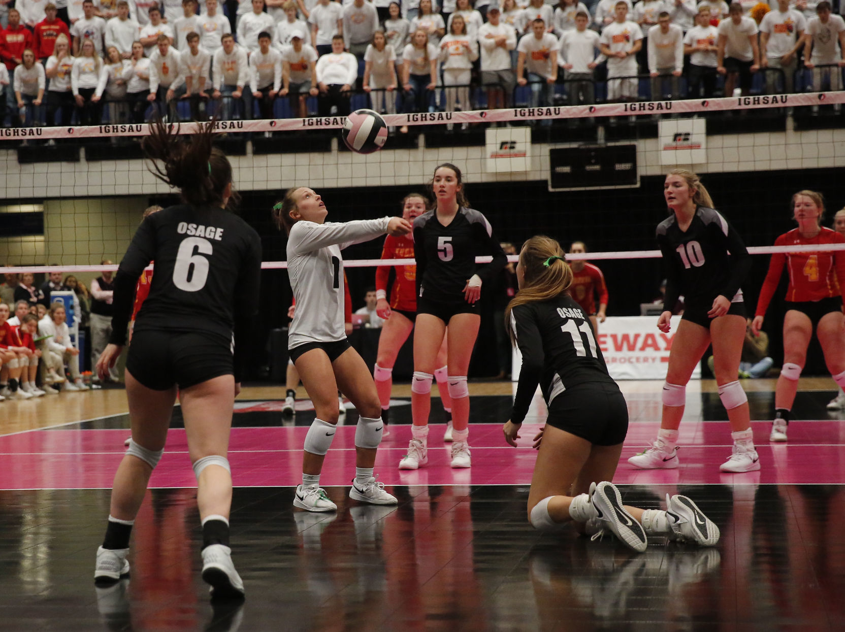 State Vball Osage vs. Kuemper Catholic 23